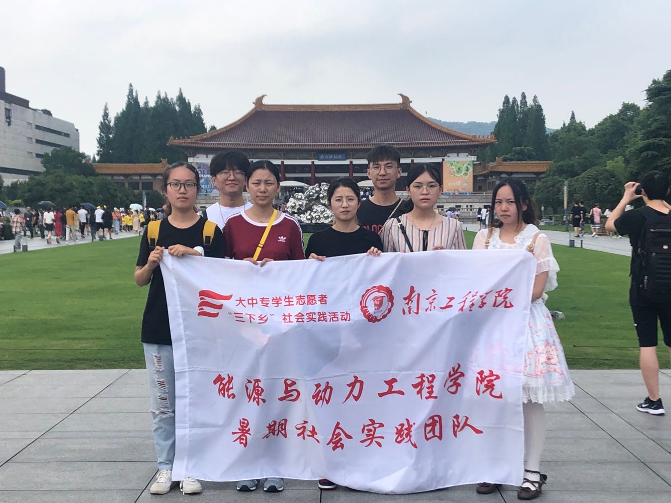 南京工程学院“礼游”社会实践团队宣传调研活动